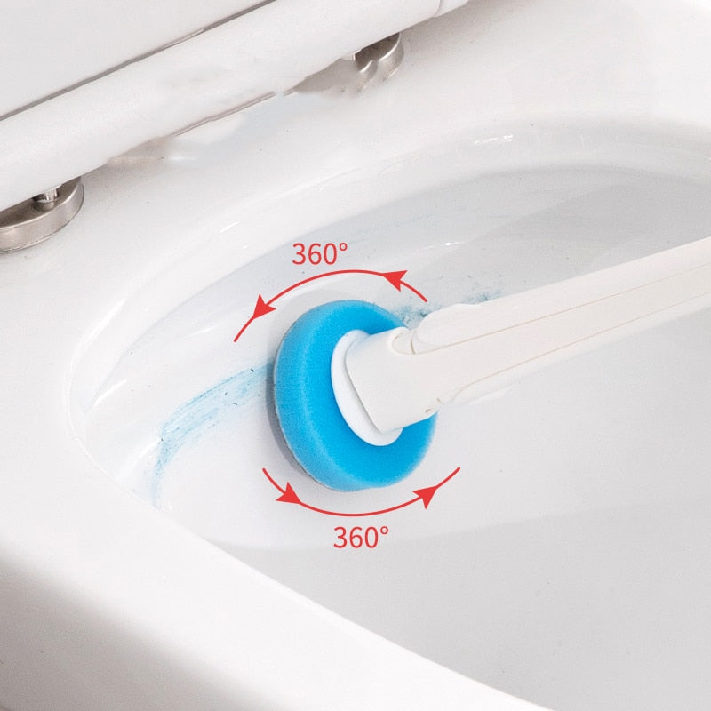 Toilet Disposable Brush – disposable toilet cleaning brush set – Butterfly Parenting Boutique
