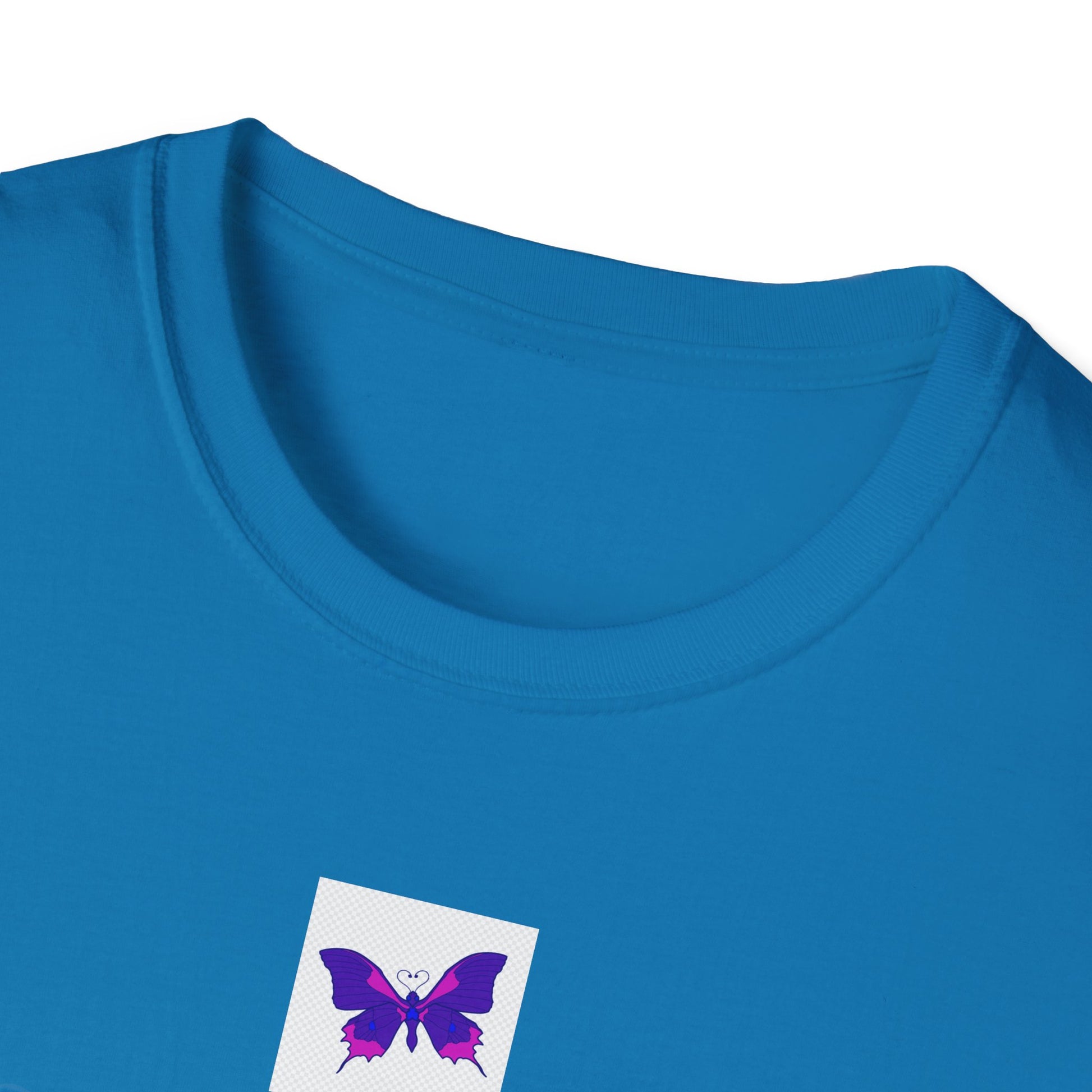 Authority Professional Legacy T-Shirt with Sensational Purple Butterfly design – motivational professional affirmation tee – Butterfly Parenting Boutique