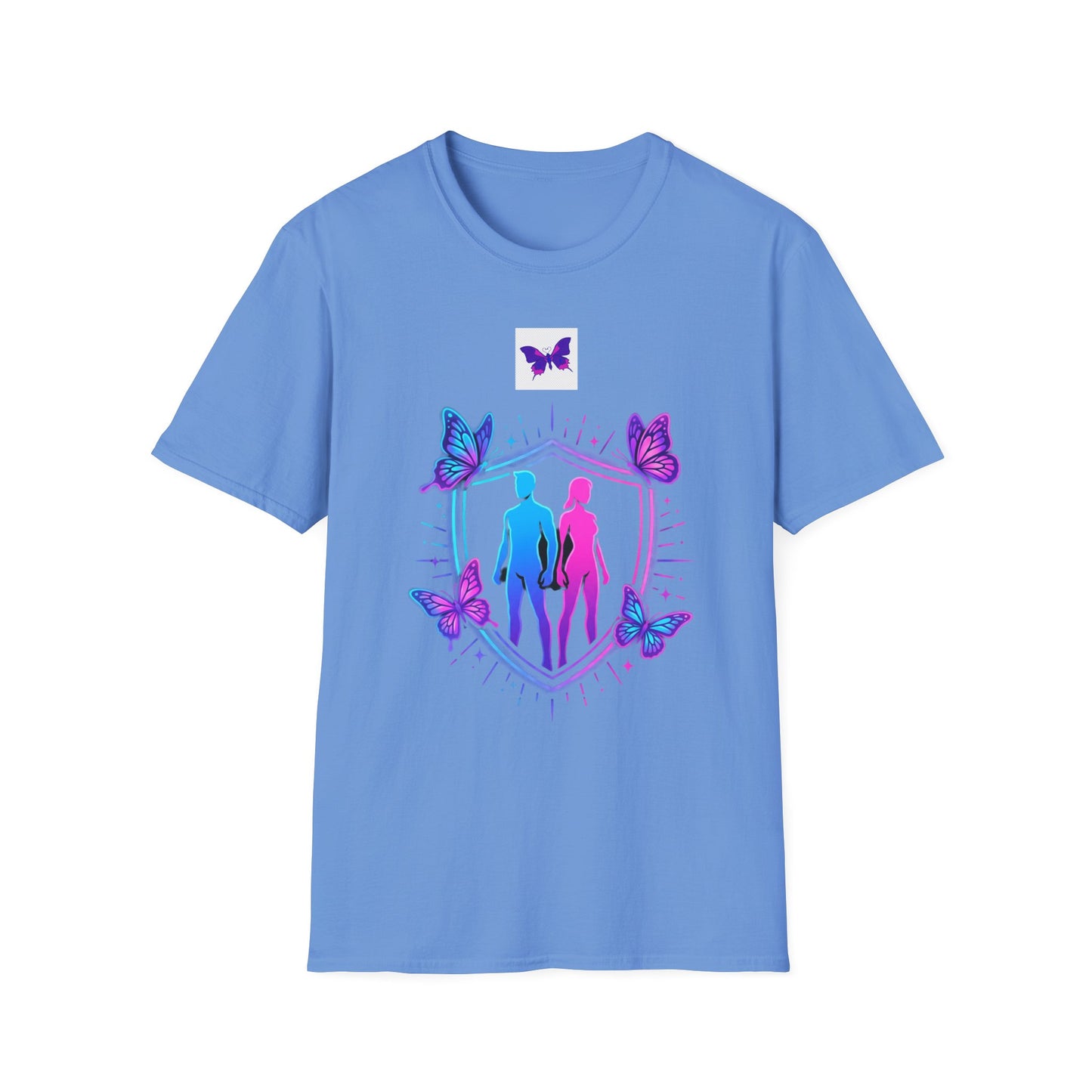 Authority Professional Legacy T-Shirt with Sensational Purple Butterfly design – motivational professional affirmation tee – Butterfly Parenting Boutique
