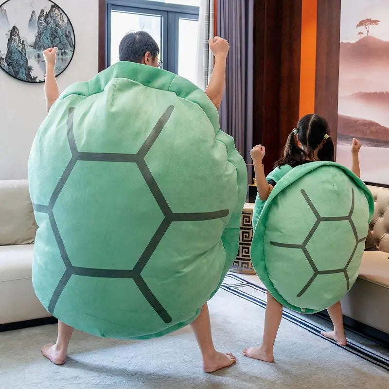 Wearable Turtle Shell Pillow – cozy kids novelty pillow – Butterfly Parenting Boutique
