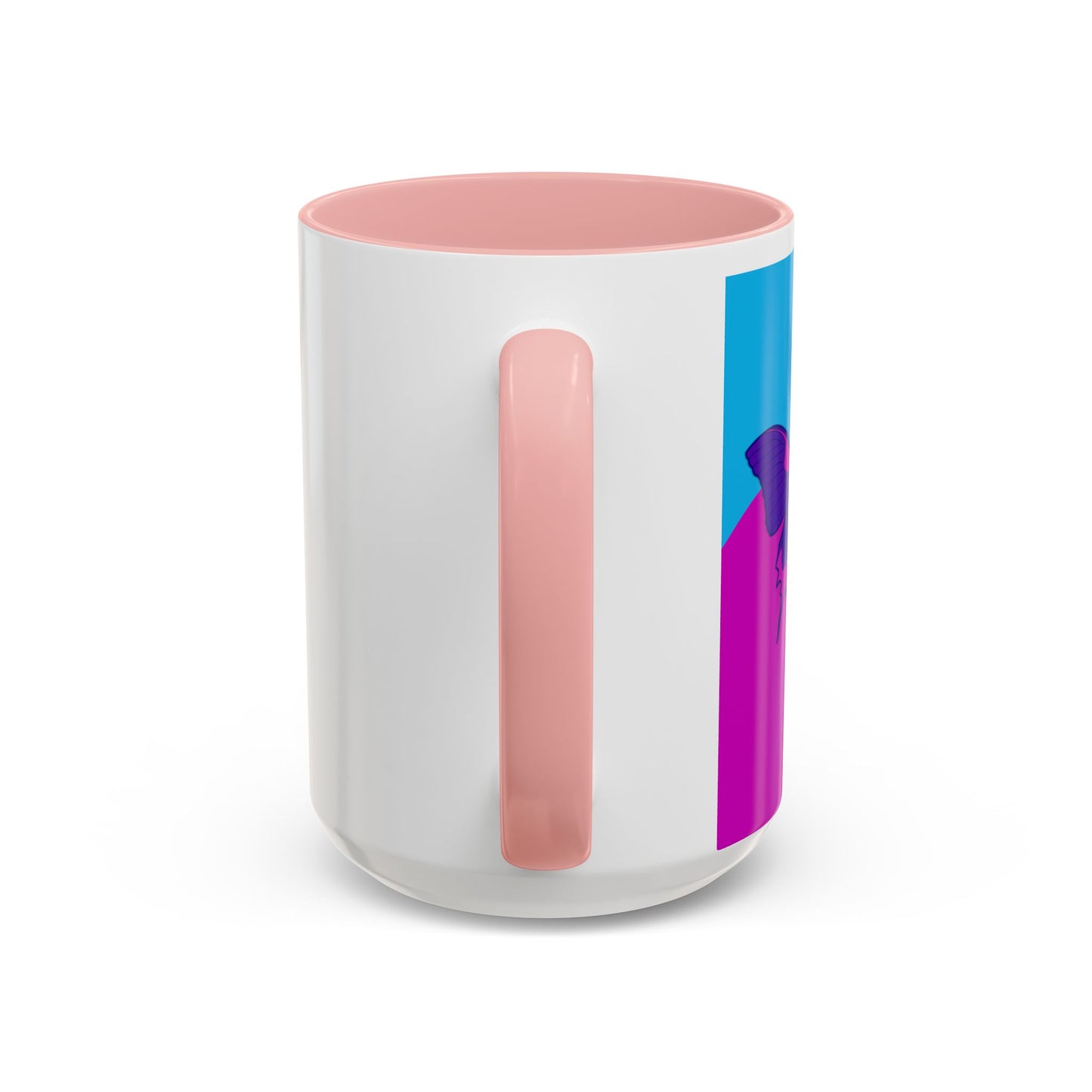 Sensational Purple Butterfly Accent Mug (11/15oz)