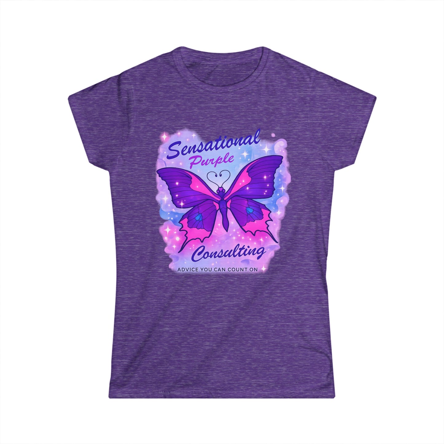 Sensational Purple Butterfly Tee