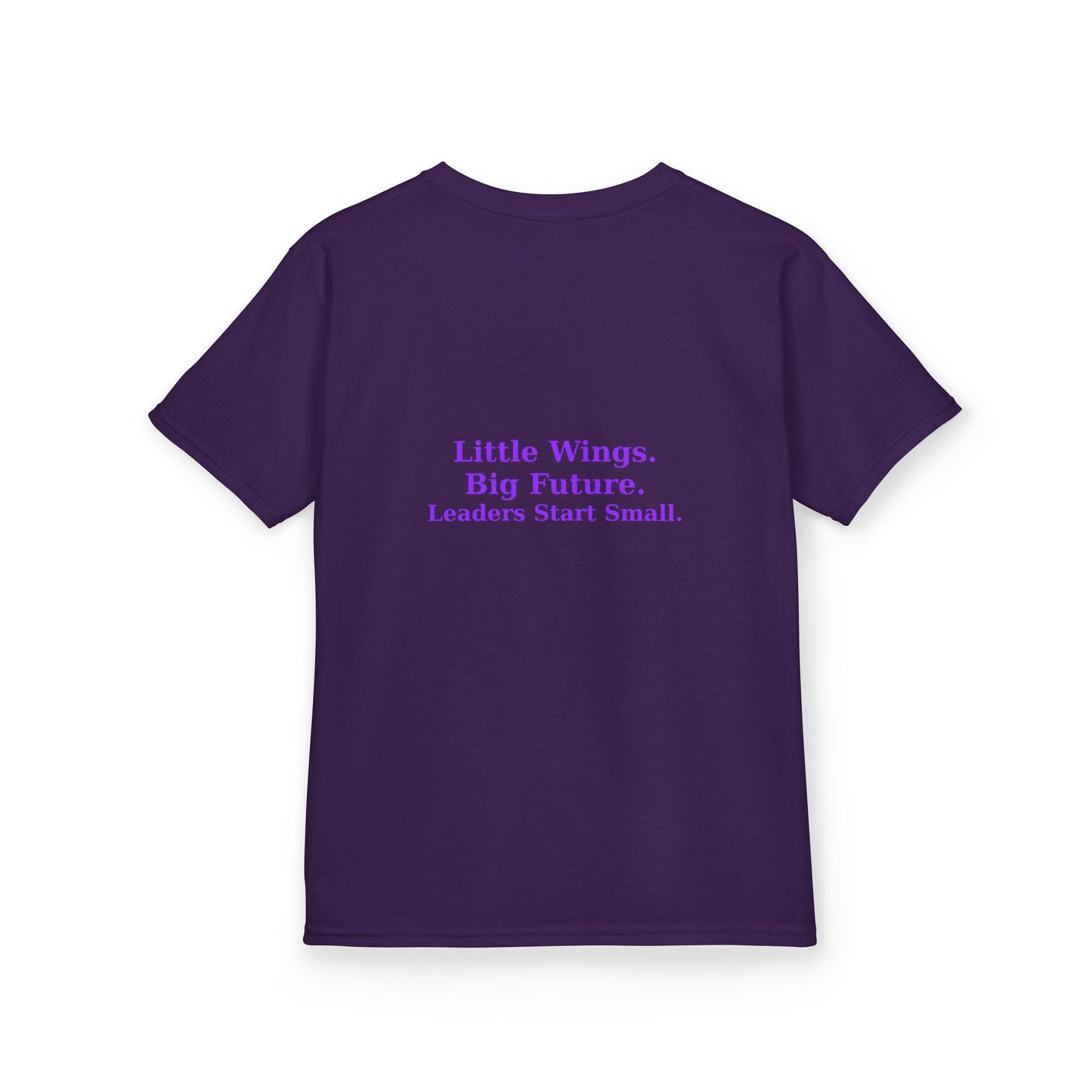 Kids — "Sensational Purple Butterfly Tee" with "Little Wings. Big Future."