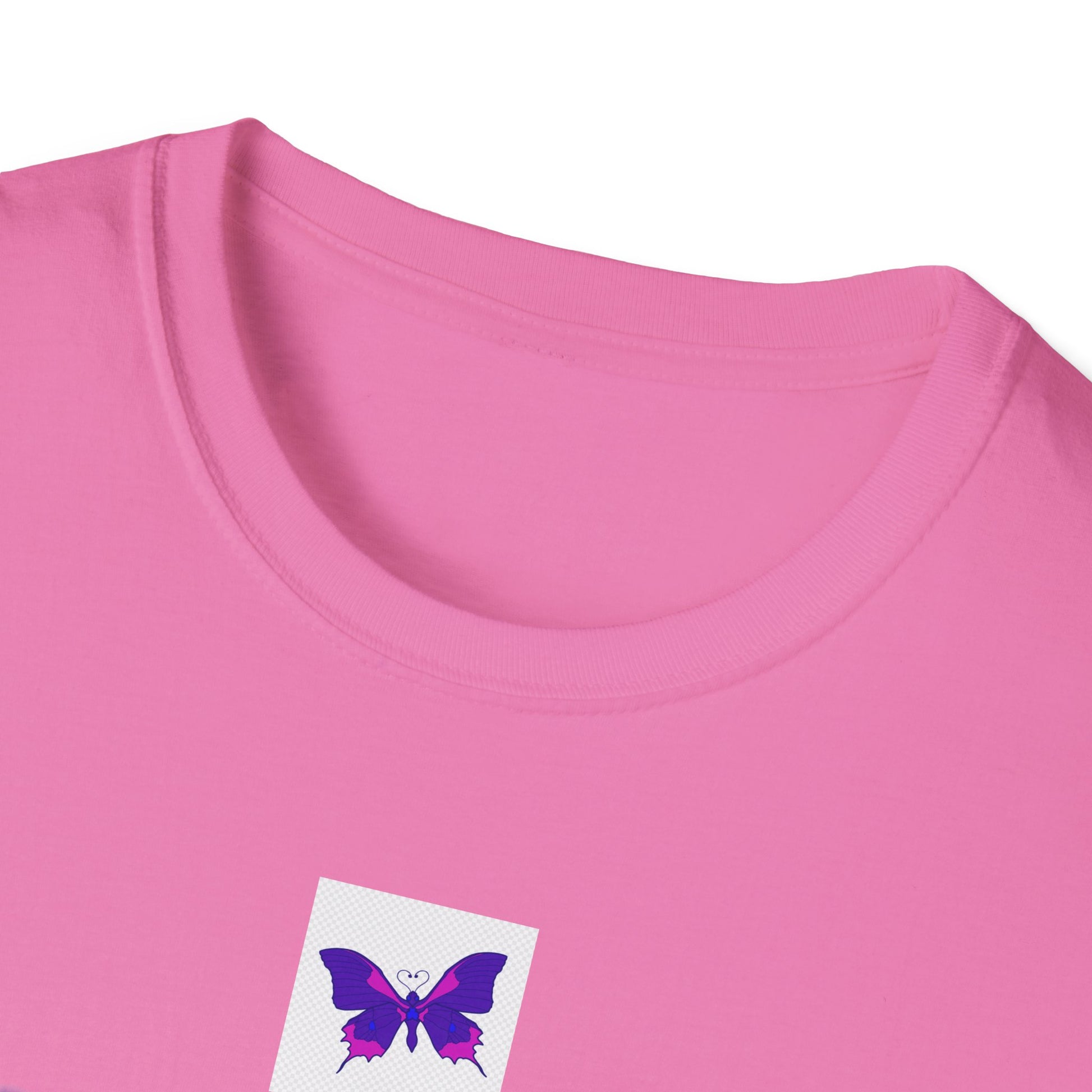 Authority Professional Legacy T-Shirt with Sensational Purple Butterfly design – motivational professional affirmation tee – Butterfly Parenting Boutique