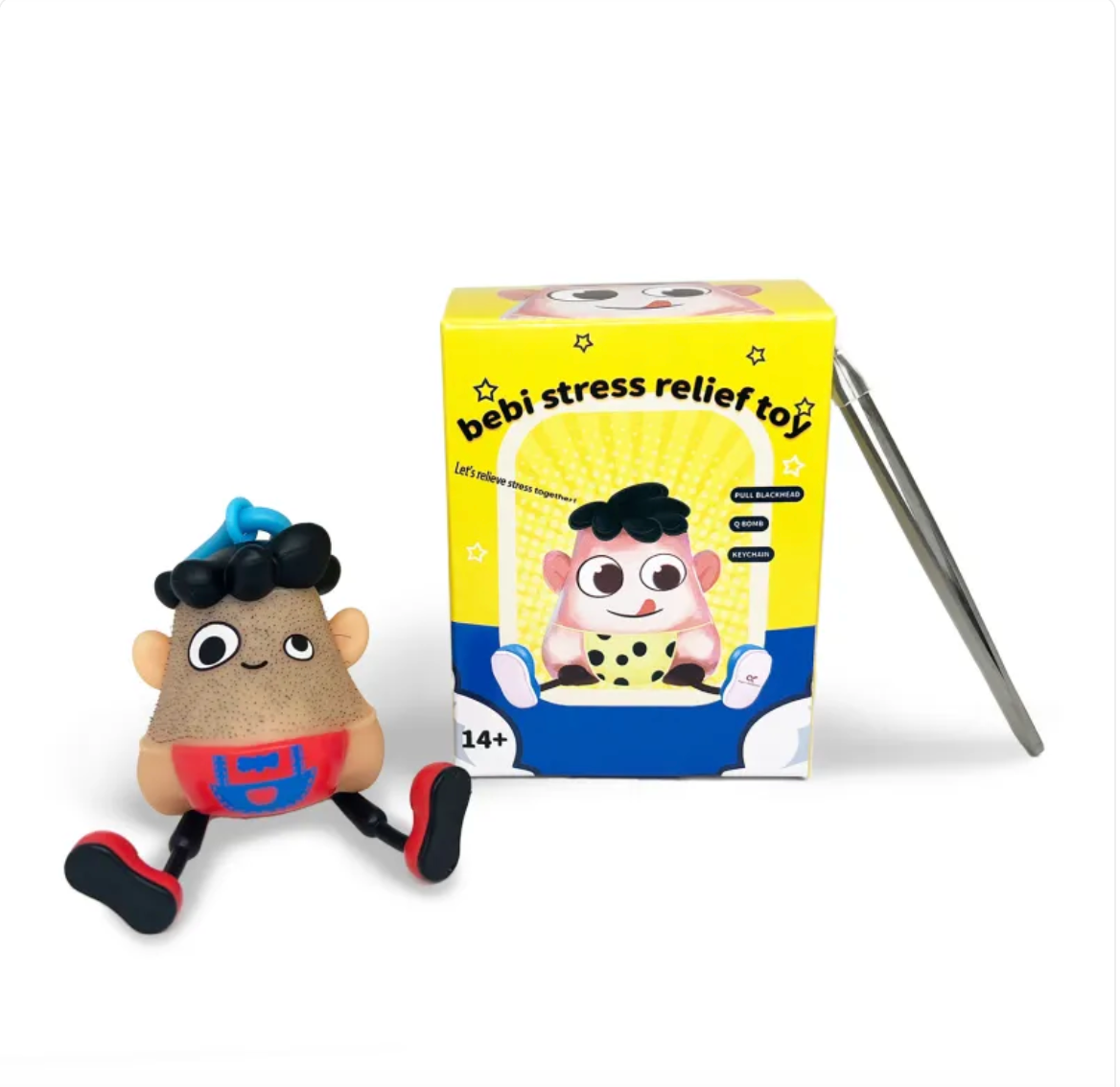 Funny Stress Relief Squeeze Toy Vent Beard Figure – stress relief squeeze toy for parents – Butterfly Parenting Boutique