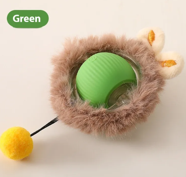 PurrPlay Self-Rolling Cat Toy Ball – automatic self-rolling cat toy ball – Butterfly Parenting Boutique