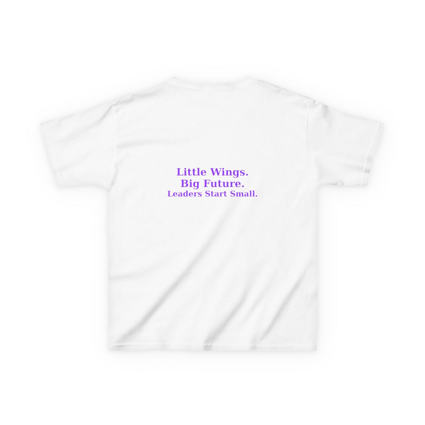 Kids — "Sensational Purple Butterfly Tee" with "Little Wings. Big Future."