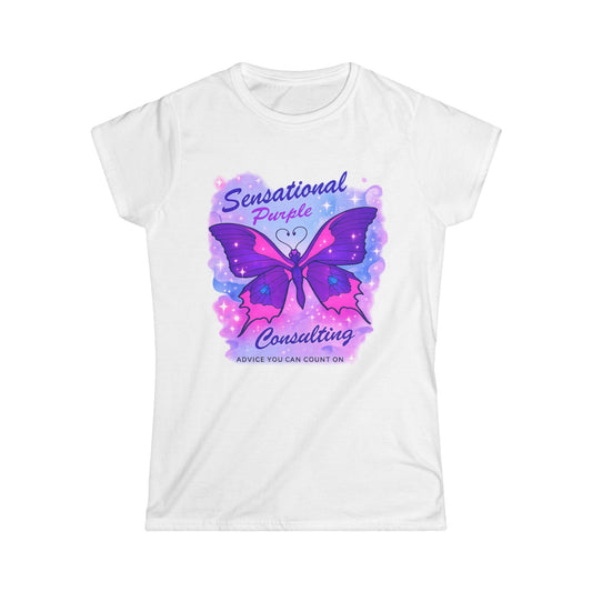Sensational Purple Butterfly Tee
