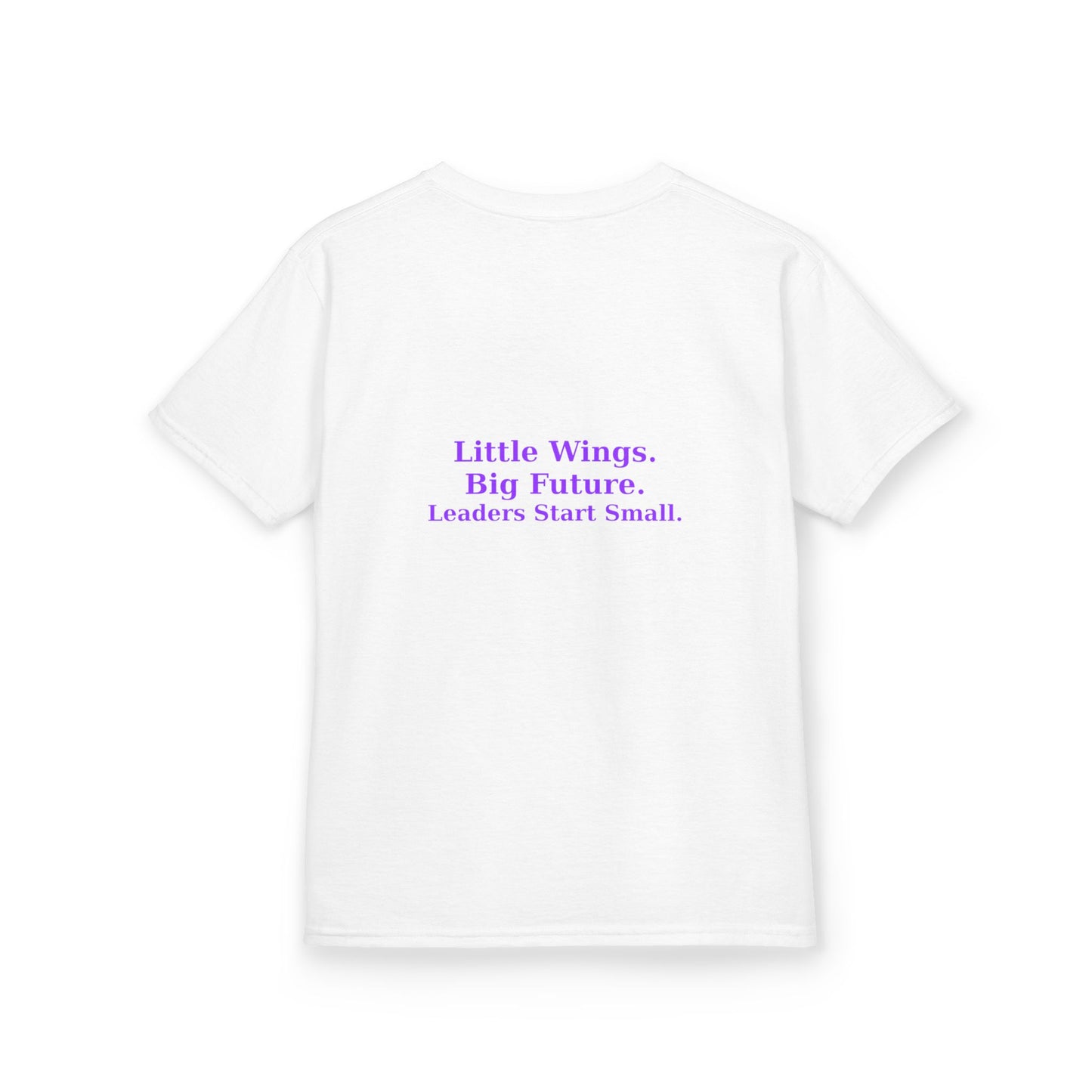 Kids — "Sensational Purple Butterfly Tee" with "Little Wings. Big Future."
