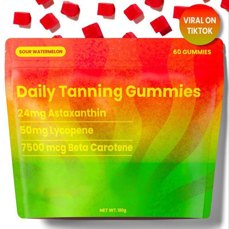 Sun Tanning Soft Gummies – sun tanning supplement gummies 60 count – Butterfly Parenting Boutique
