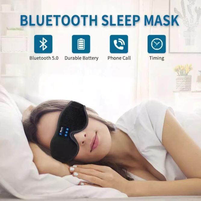 3D Eye Mask Bluetooth 5.0 Unlimited Music Stereo – sleep eye mask with built-in bluetooth headphones – Butterfly Parenting Boutiqu