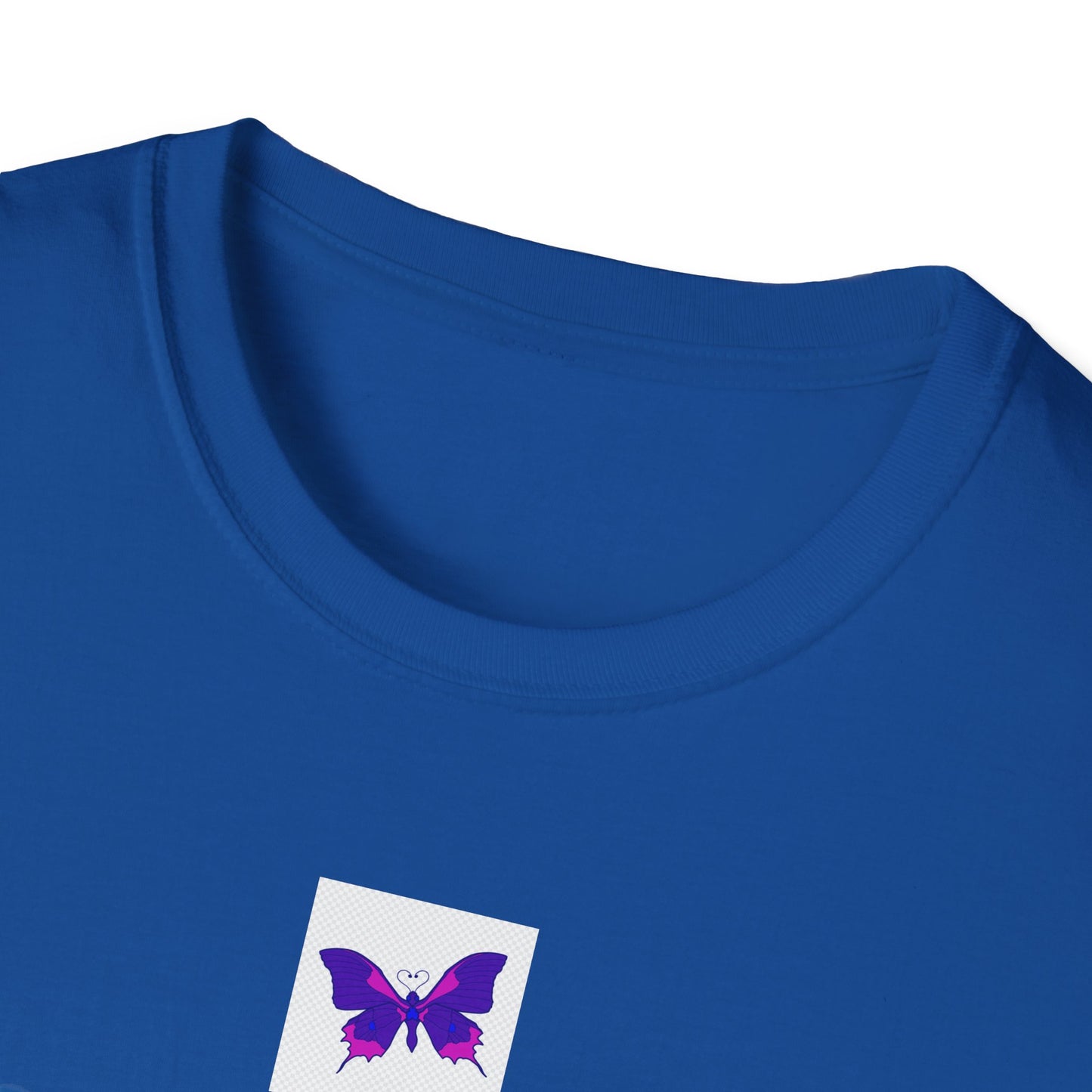 Authority Professional Legacy T-Shirt with Sensational Purple Butterfly design – motivational professional affirmation tee – Butterfly Parenting Boutique