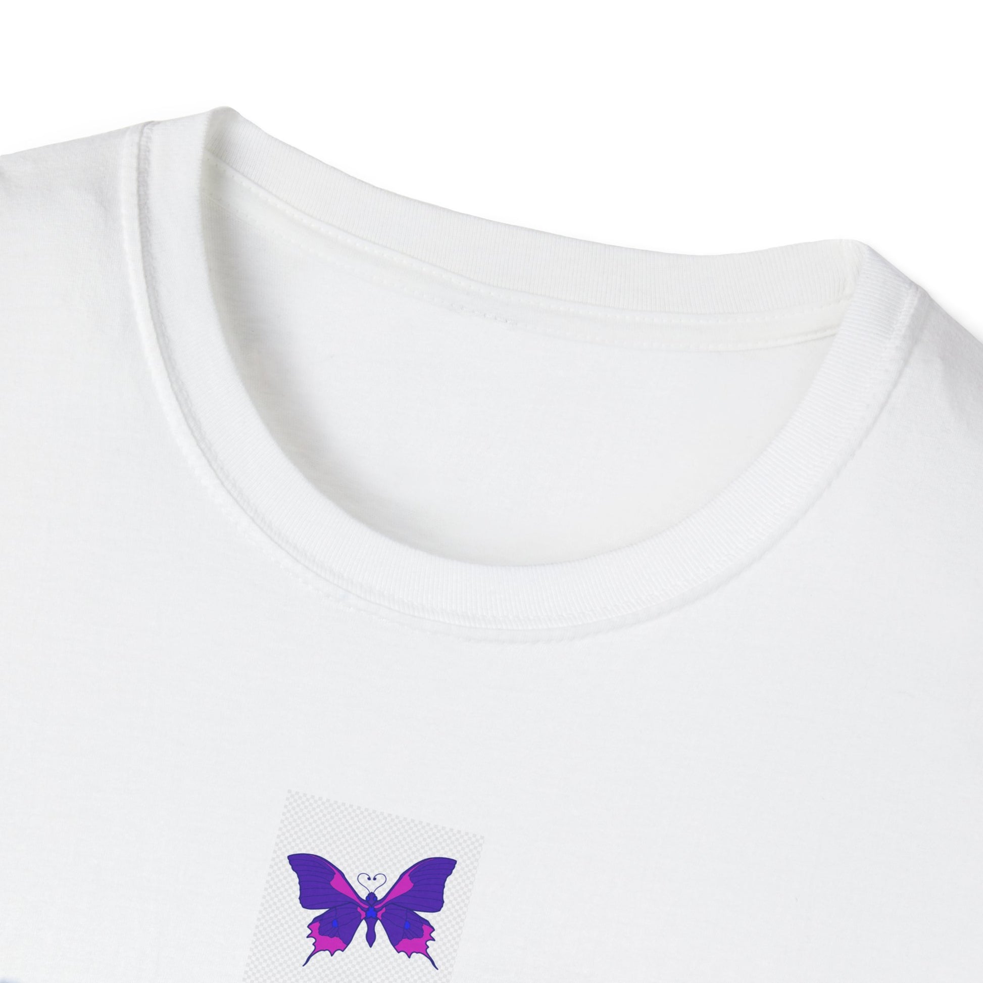 Authority Professional Legacy T-Shirt with Sensational Purple Butterfly design – motivational professional affirmation tee – Butterfly Parenting Boutique