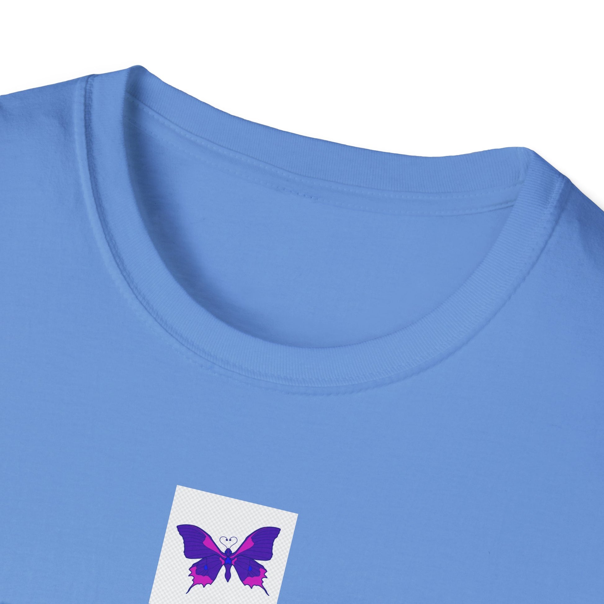 Authority Professional Legacy T-Shirt with Sensational Purple Butterfly design – motivational professional affirmation tee – Butterfly Parenting Boutique