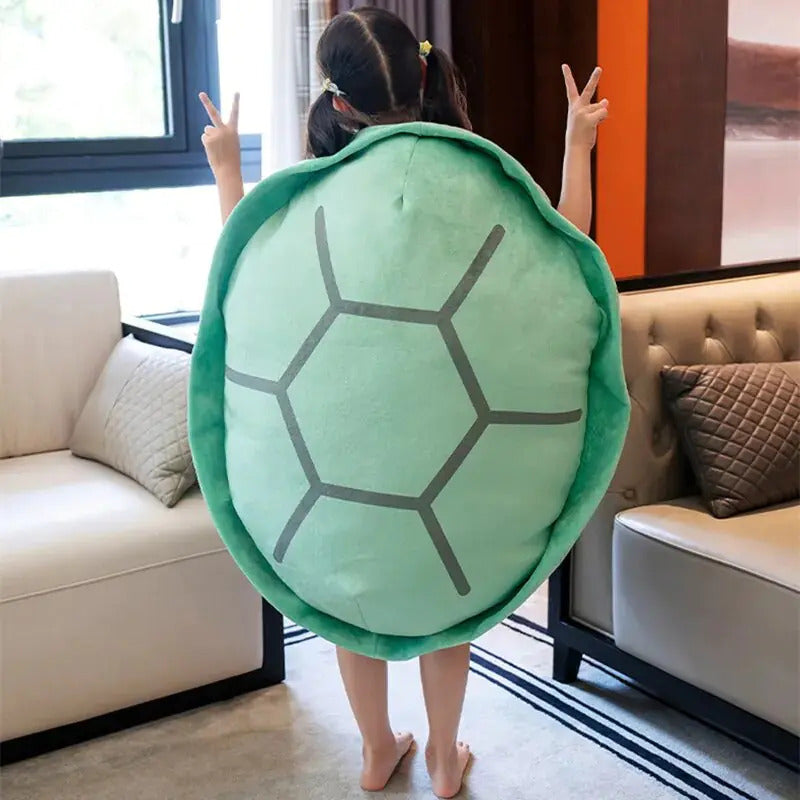 Wearable Turtle Shell Pillow – cozy kids novelty pillow – Butterfly Parenting Boutique
