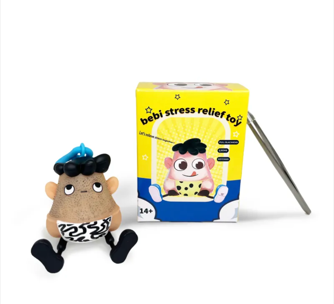 Funny Stress Relief Squeeze Toy Vent Beard Figure – stress relief squeeze toy for parents – Butterfly Parenting Boutique