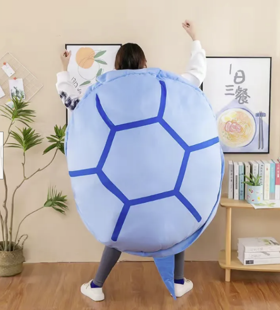 Wearable Turtle Shell Pillow – cozy kids novelty pillow – Butterfly Parenting Boutique
