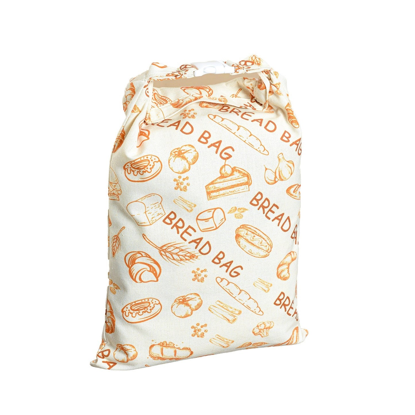 Cotton Linen Bread Bag – reusable cotton linen bread storage bag – Butterfly Parenting Boutique