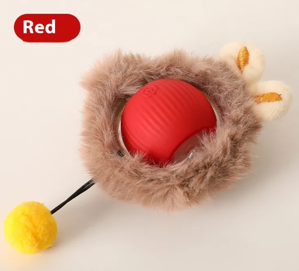 PurrPlay Self-Rolling Cat Toy Ball – automatic self-rolling cat toy ball – Butterfly Parenting Boutique