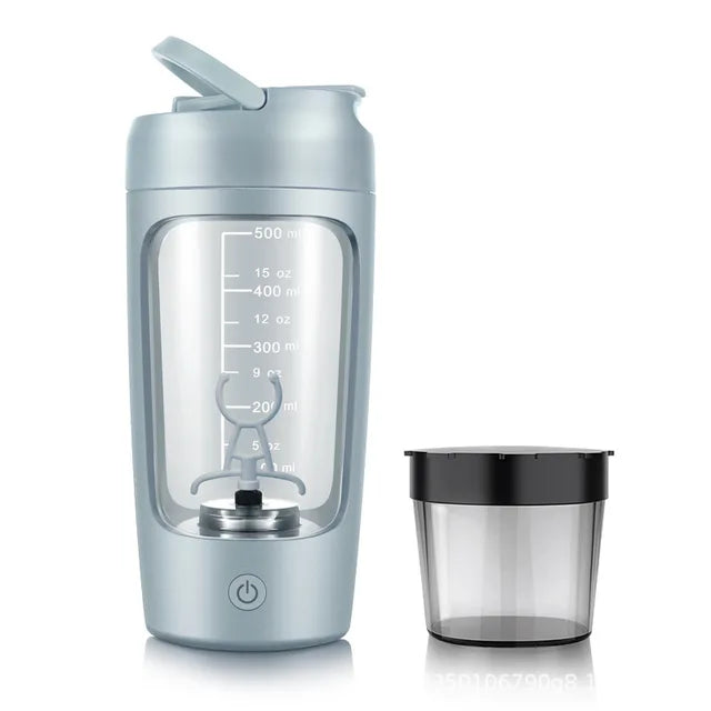 Electric Portable Whey Protein Shaker Bottle – rechargeable electric protein shaker bottle – Butterfly Parenting Boutique
