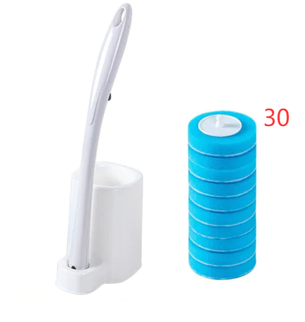 Toilet Disposable Brush – disposable toilet cleaning brush set – Butterfly Parenting Boutique
