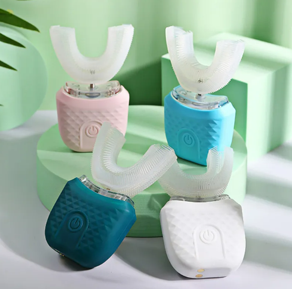  U-Shaped Ultrasonic Electric Toothbrush – hands-free ultrasonic toothbrush – Butterfly Parenting Boutique